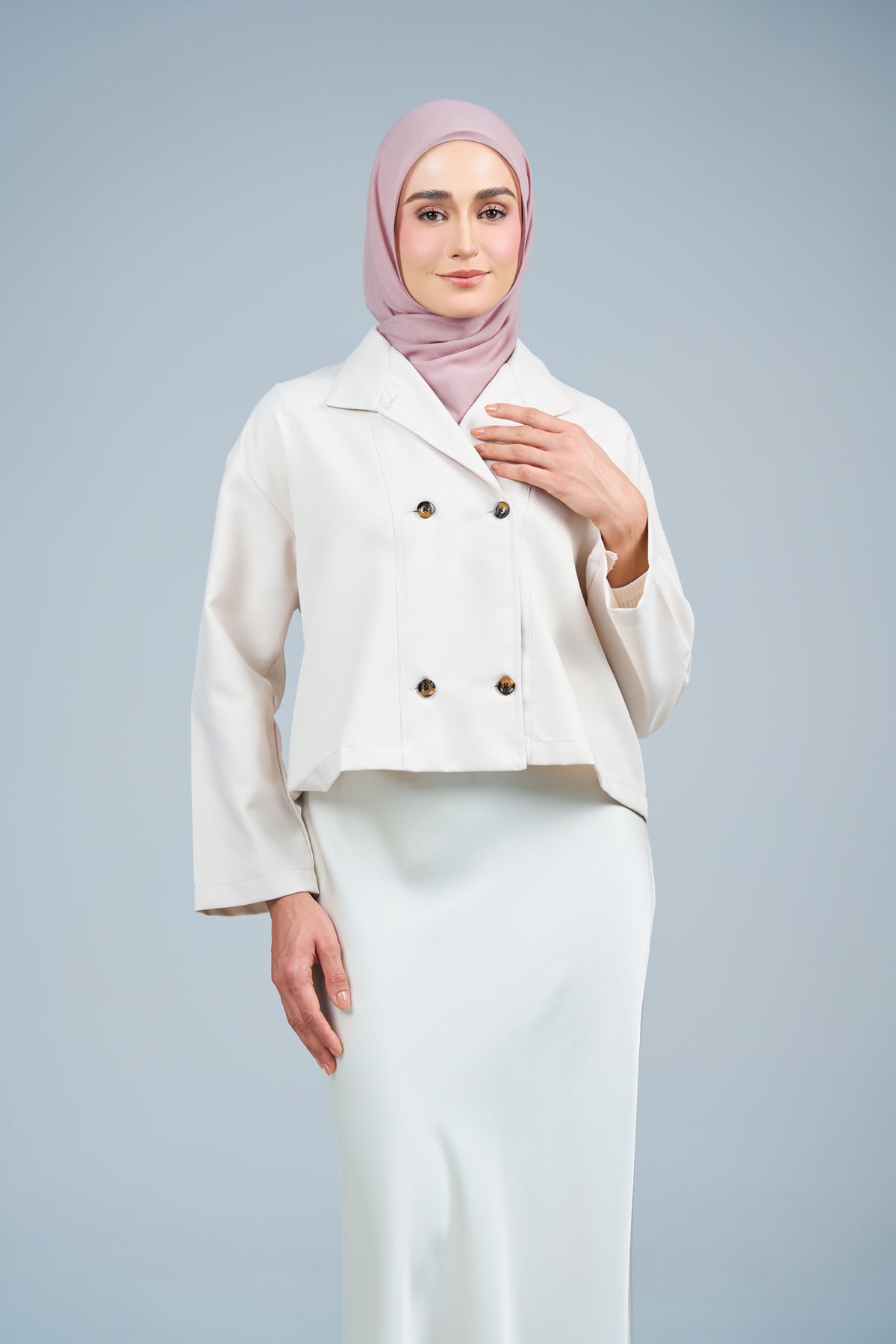 HoodXpress | Cotton Linen in Rose Pink