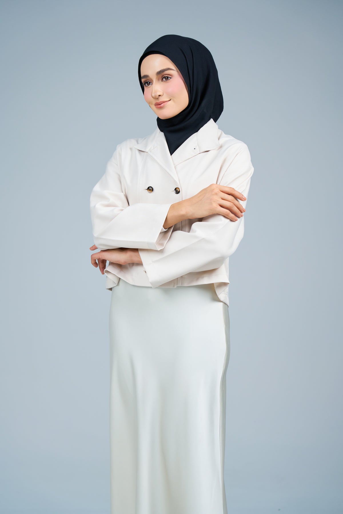 HoodXpress | Cotton Linen in Black