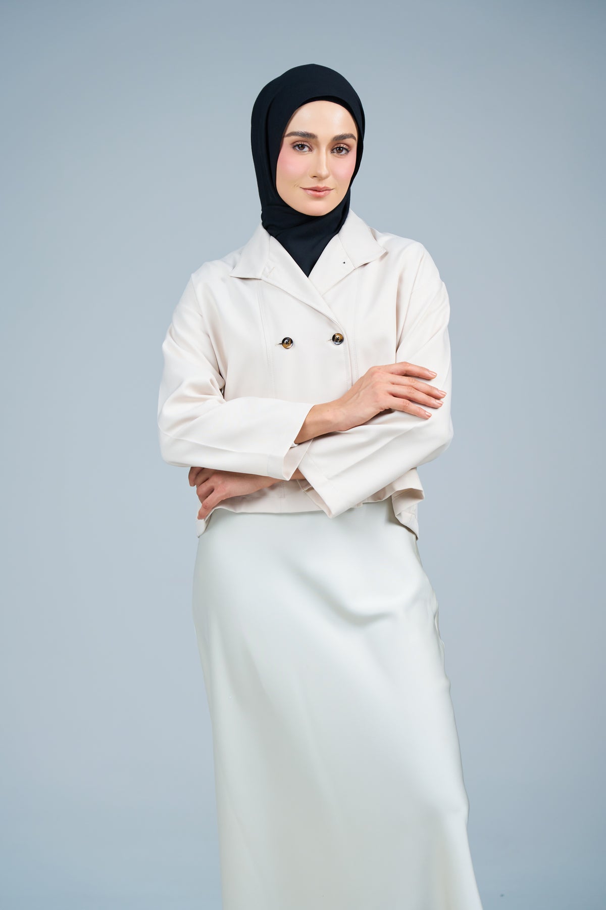 HoodXpress | Cotton Linen in Black