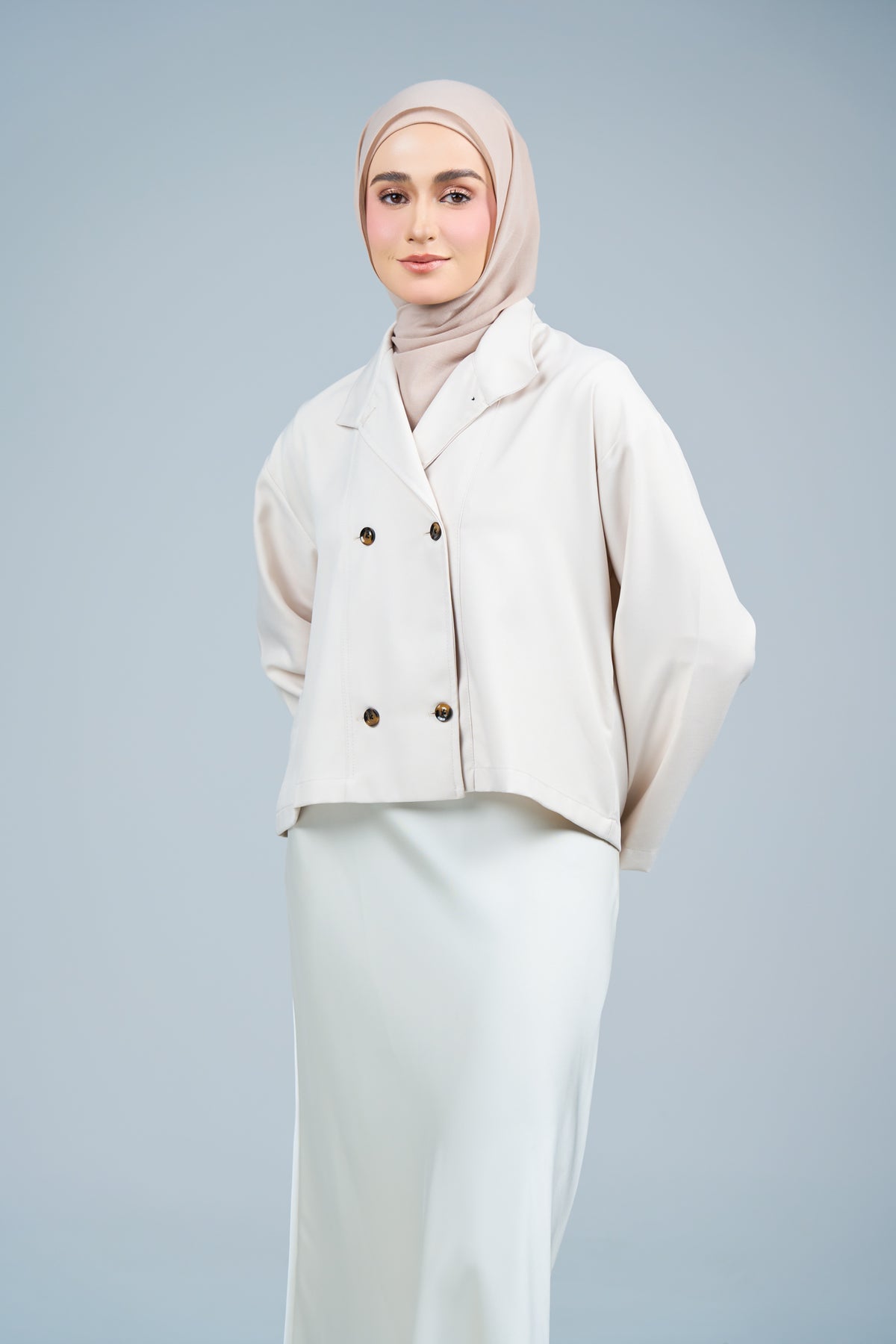 HoodXpress | Cotton Linen in Light Chai