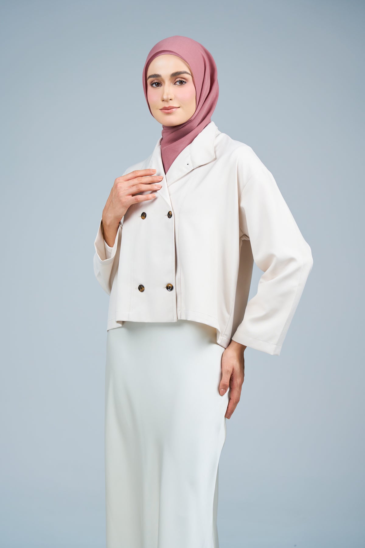HoodXpress | Cotton Linen in Summer Blush