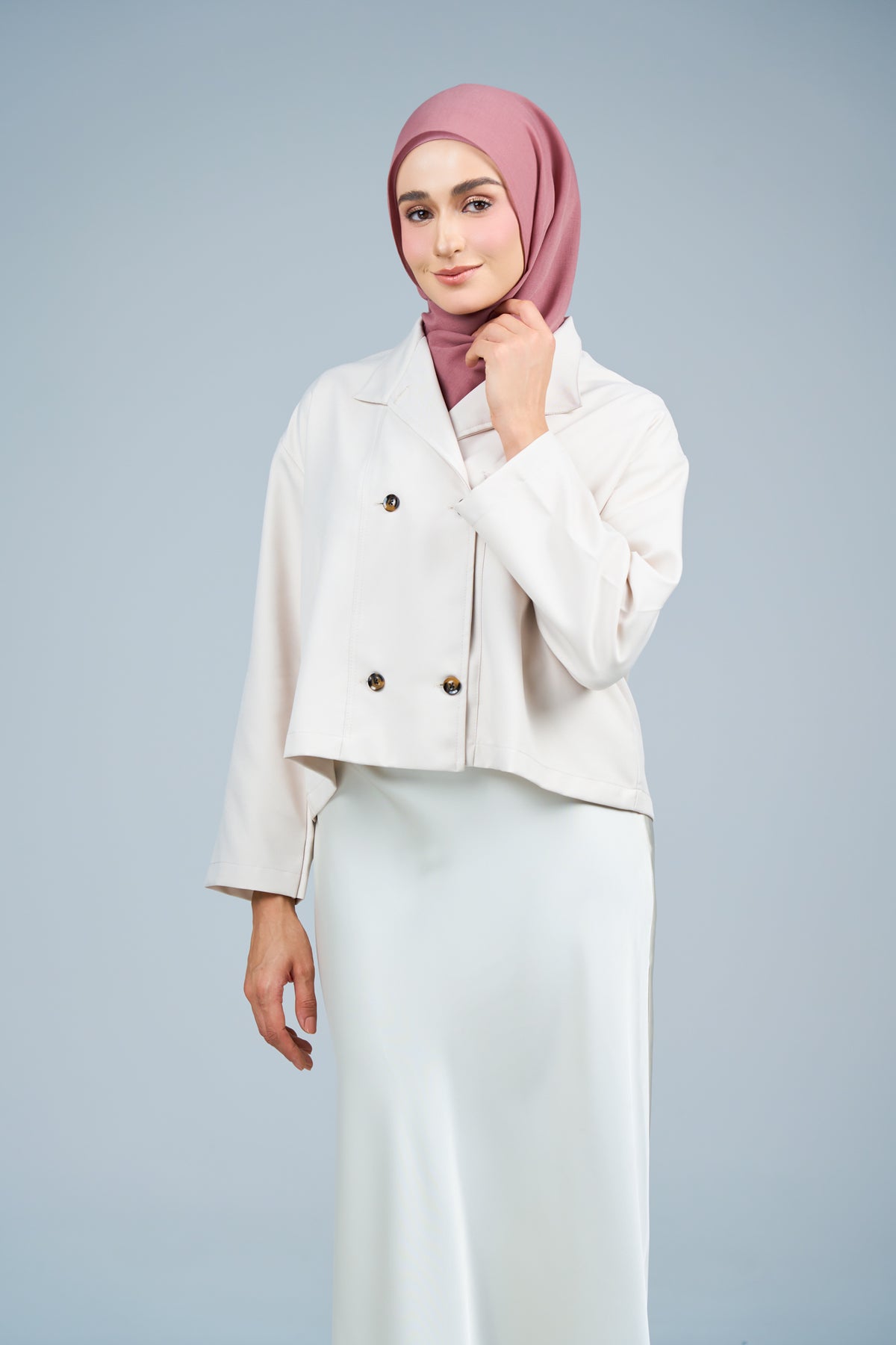 HoodXpress | Cotton Linen in Summer Blush
