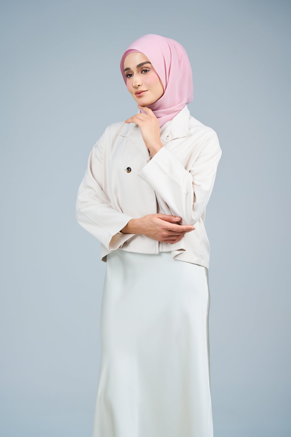 HoodXpress | Cotton Linen in Rose