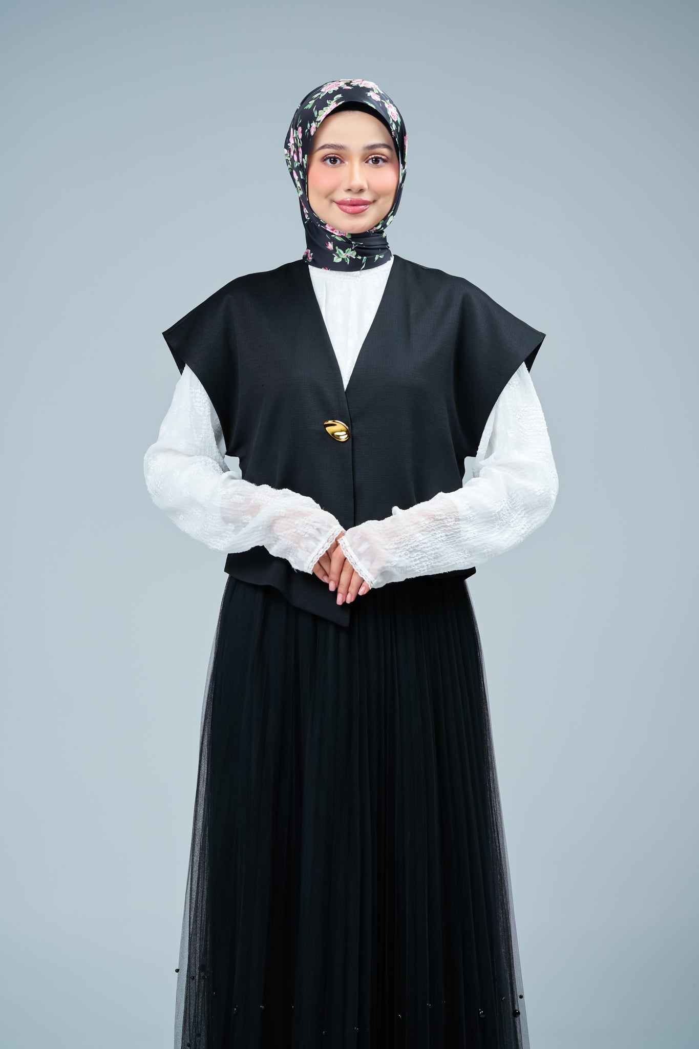 HoodX Curve Printed in Whispering Rose