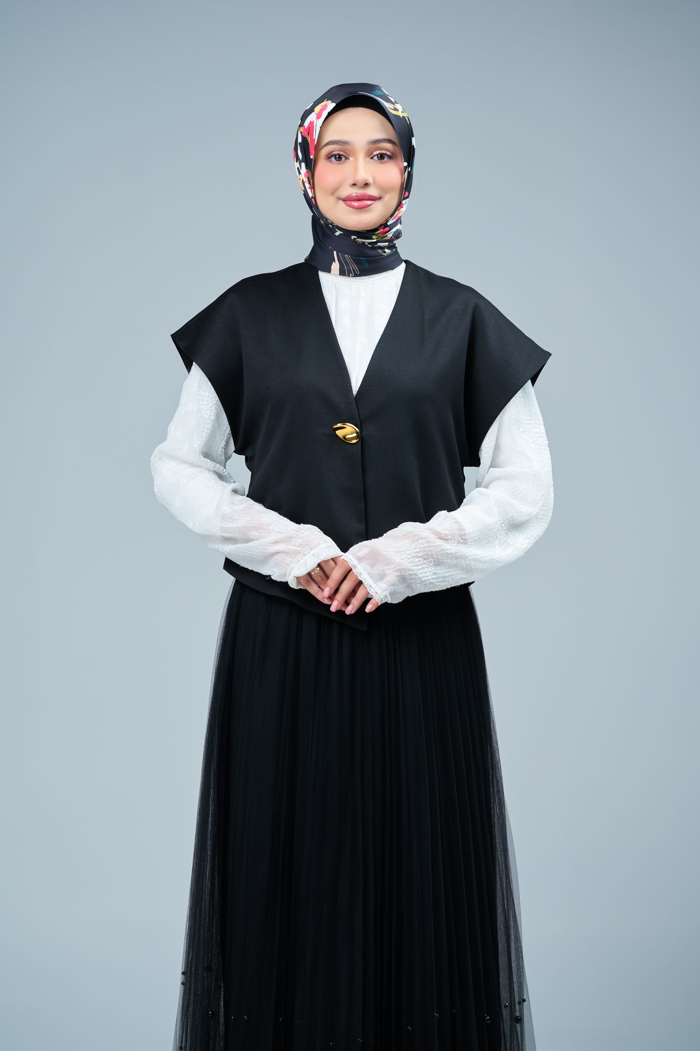 HoodX Curve Printed in Onyx Blush