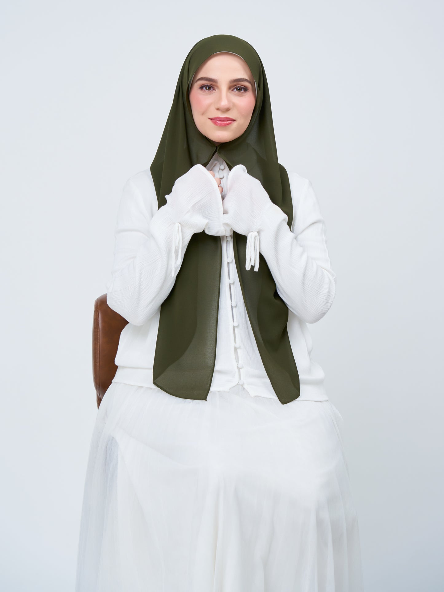 HoodX⁺Plus in Dark Olive