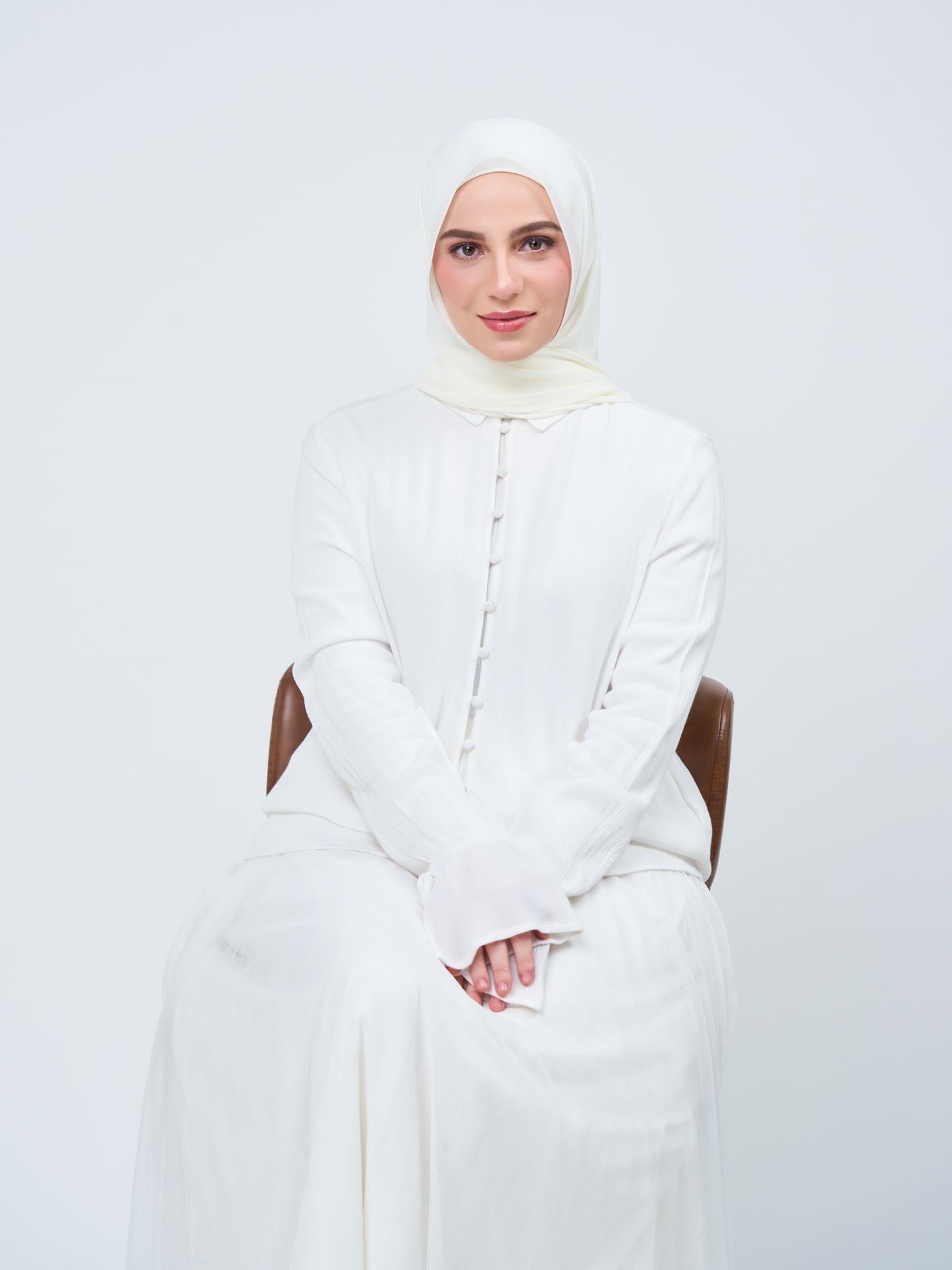 HoodX in Ivory White