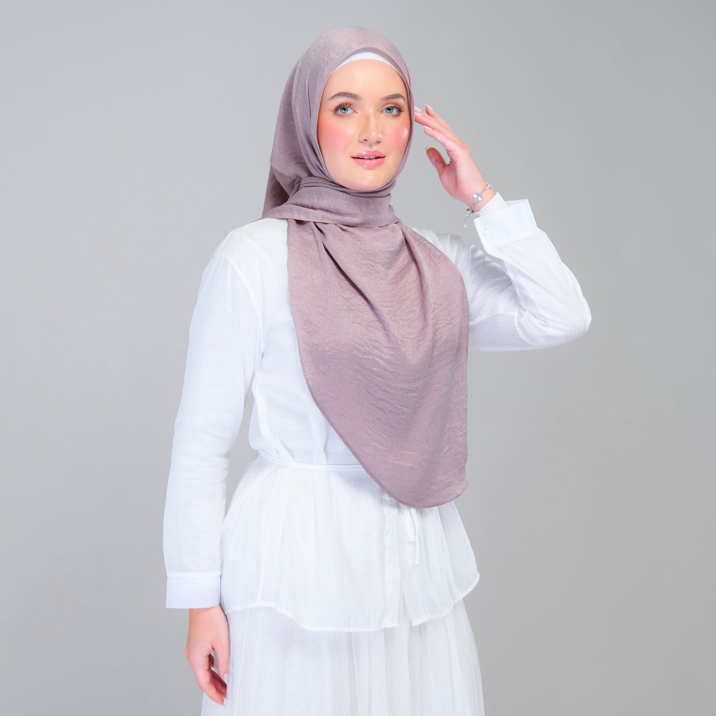 Instant Tag n' Go Butterfly | Textured Silk in Ash Taupe