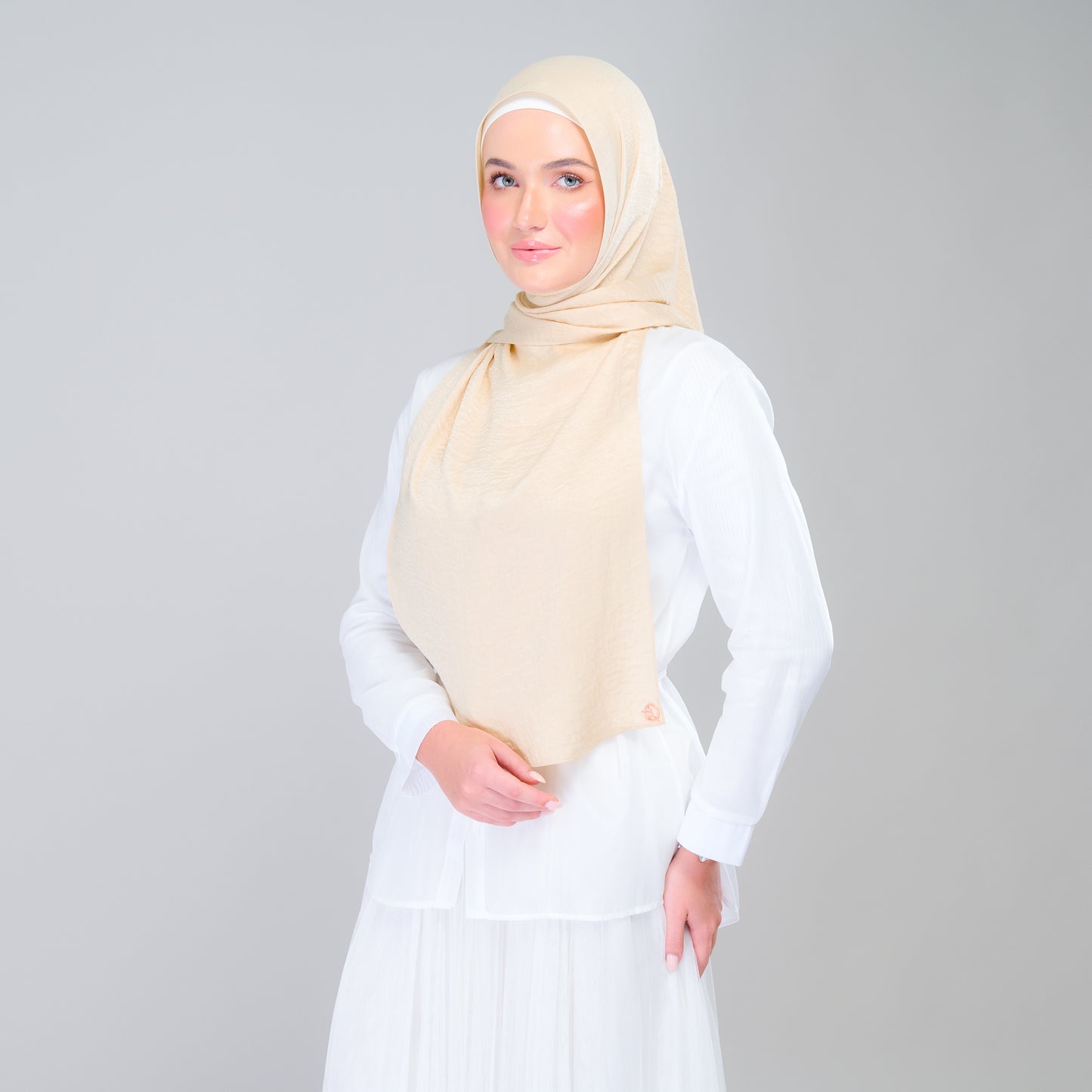 Instant Tag n' Go Butterfly | Textured Silk in Buttermilk