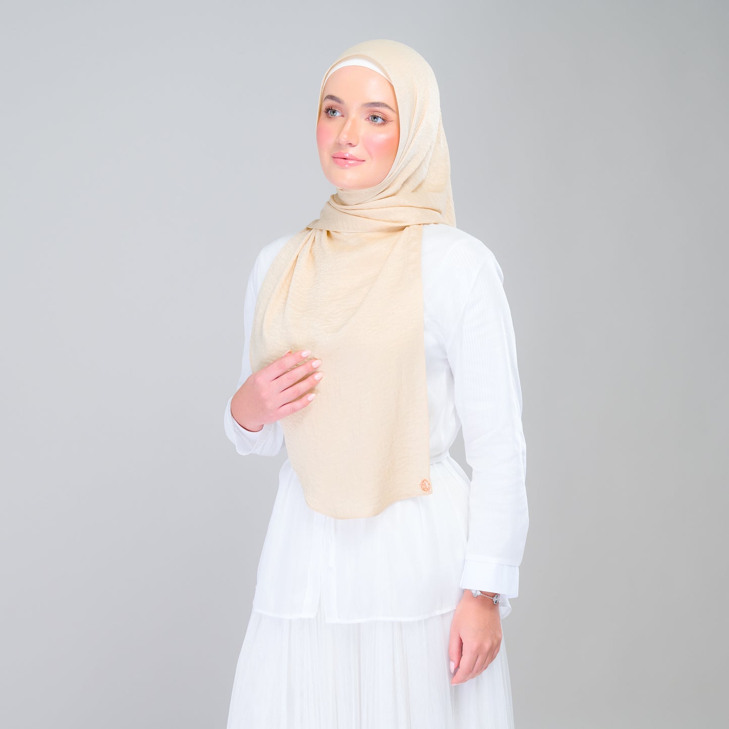 Instant Tag n' Go Butterfly | Textured Silk in Buttermilk