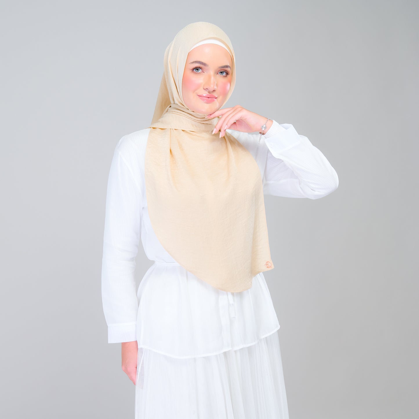 Instant Tag n' Go Butterfly | Textured Silk in Buttermilk