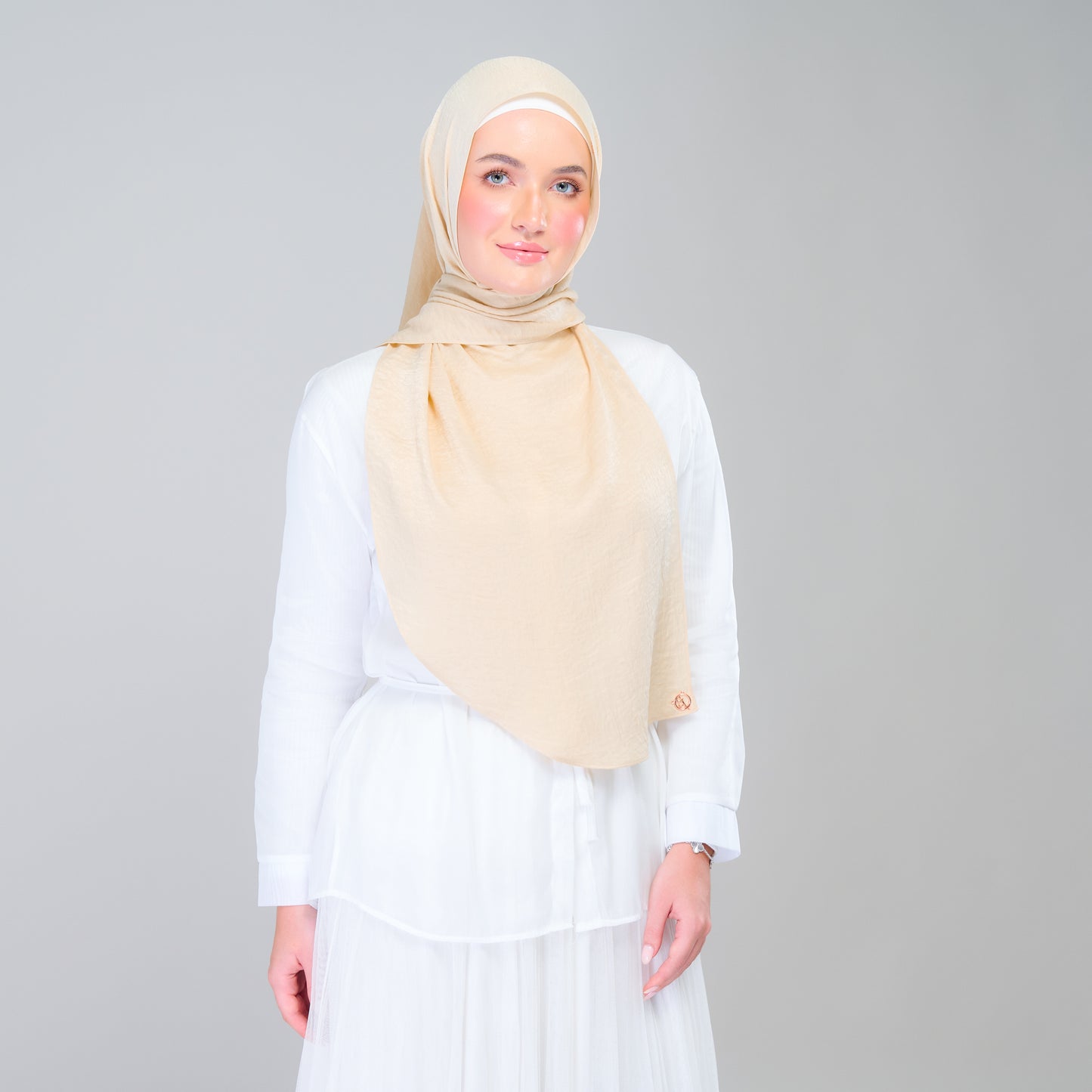 Instant Tag n' Go Butterfly | Textured Silk in Buttermilk