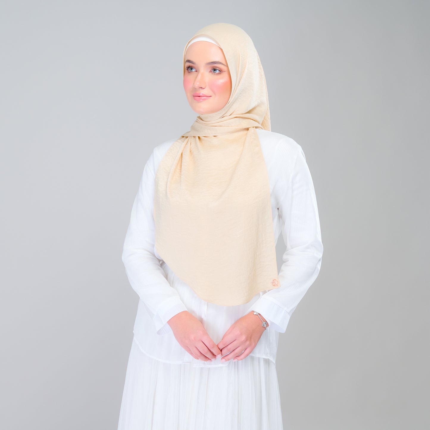 Instant Tag n' Go Butterfly | Textured Silk in Buttermilk
