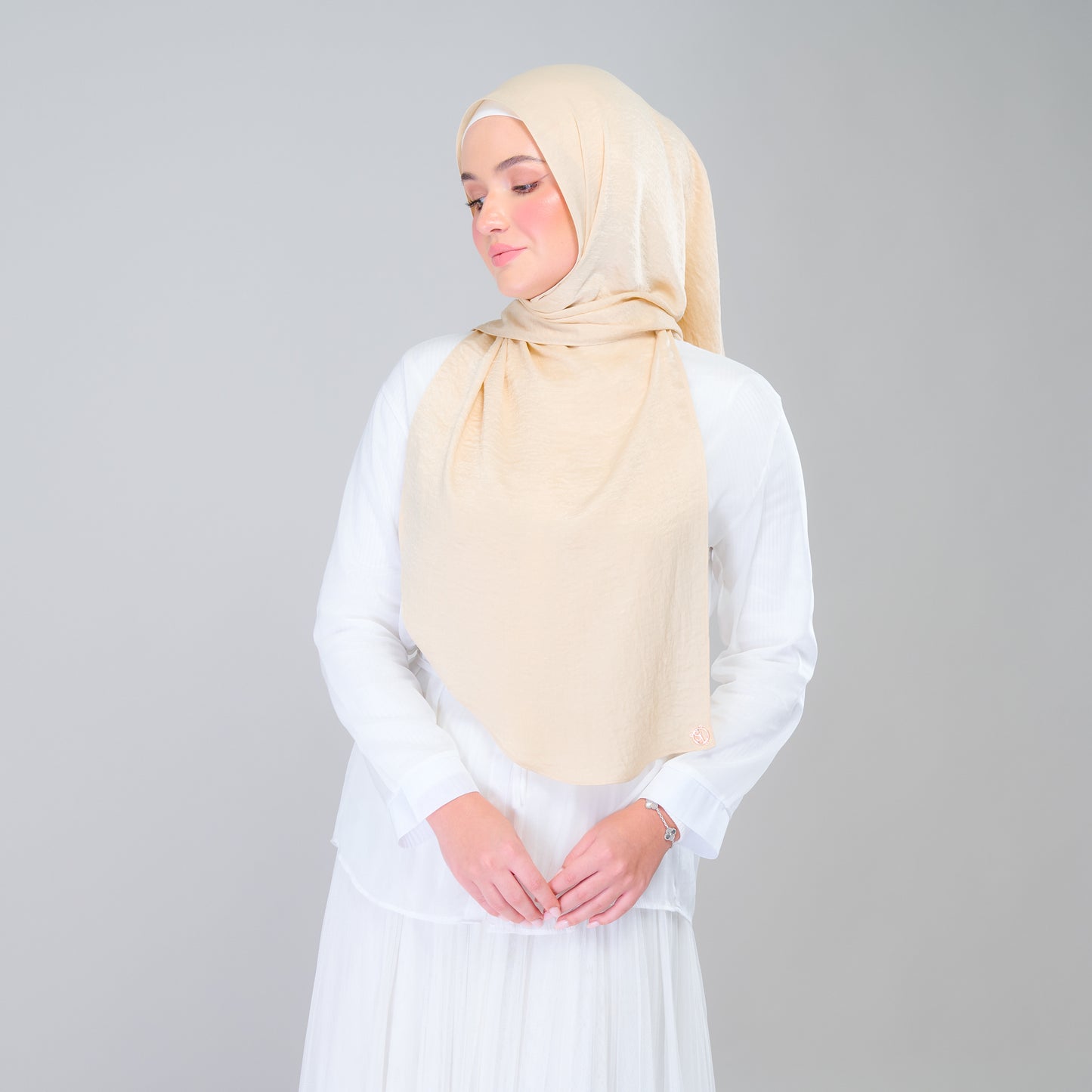 Instant Tag n' Go Butterfly | Textured Silk in Buttermilk