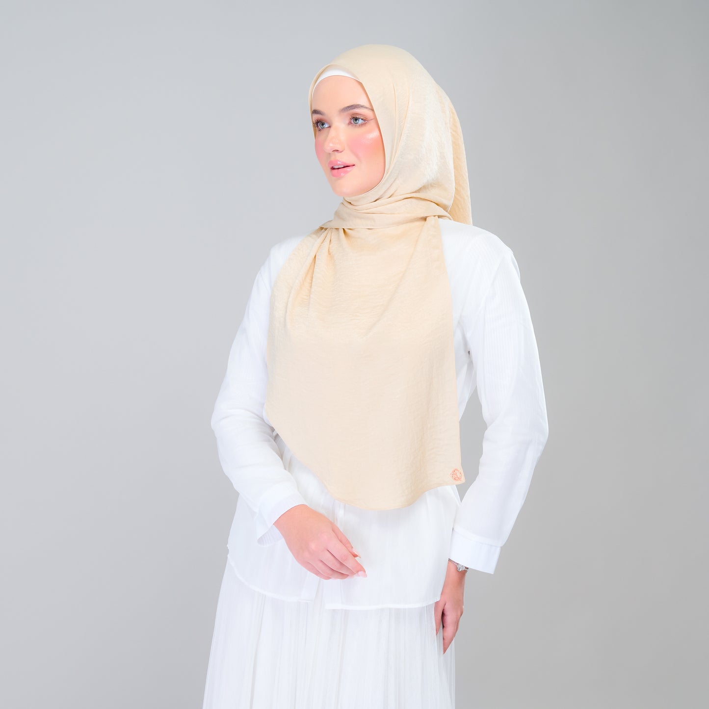 Instant Tag n' Go Butterfly | Textured Silk in Buttermilk