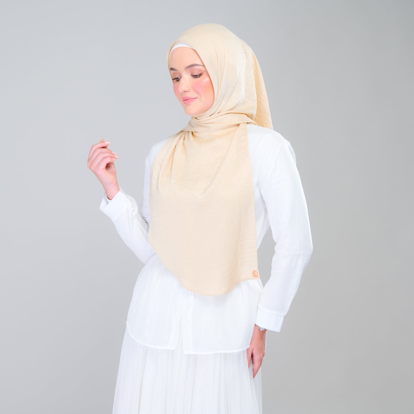Instant Tag n' Go Butterfly | Textured Silk in Buttermilk