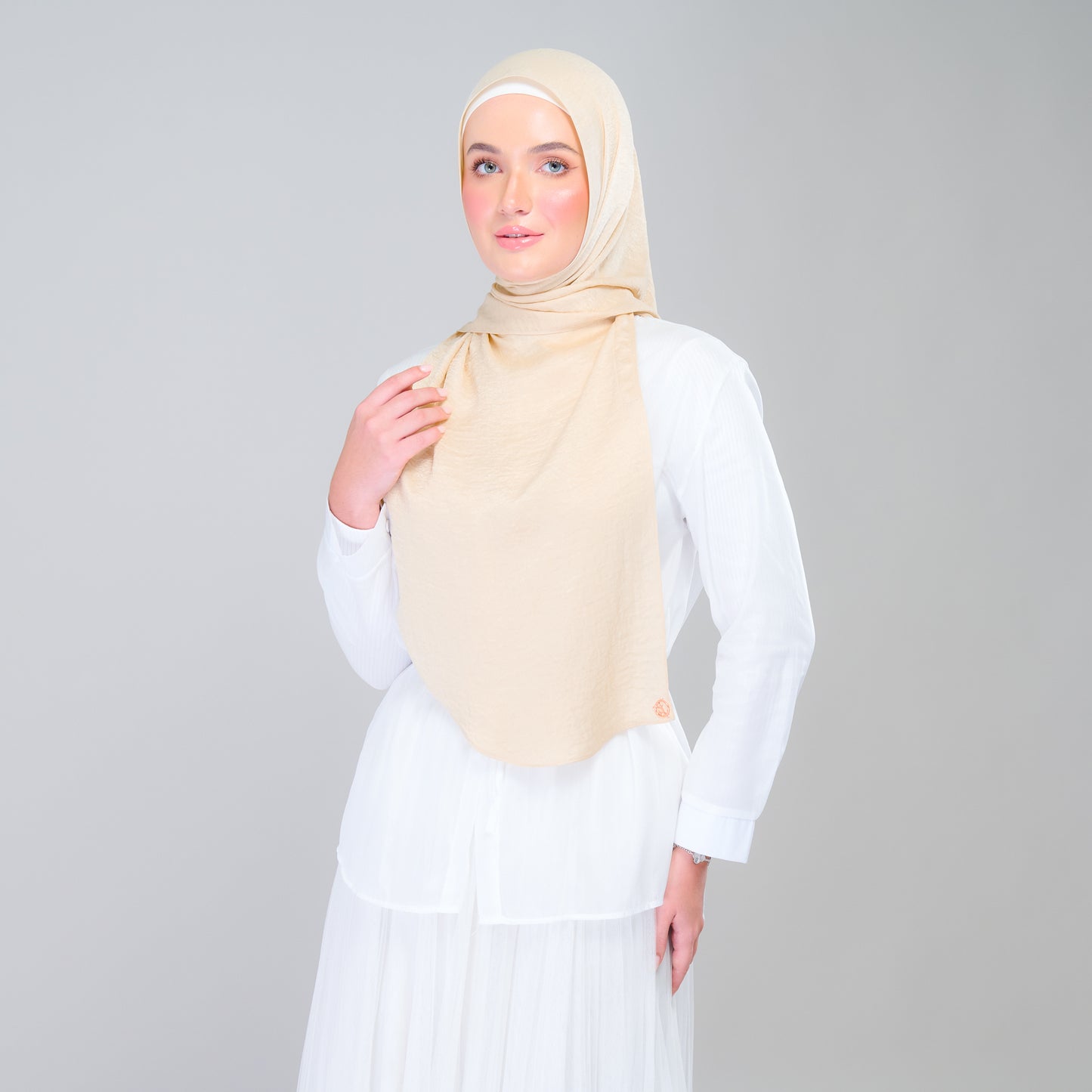 Instant Tag n' Go Butterfly | Textured Silk in Buttermilk