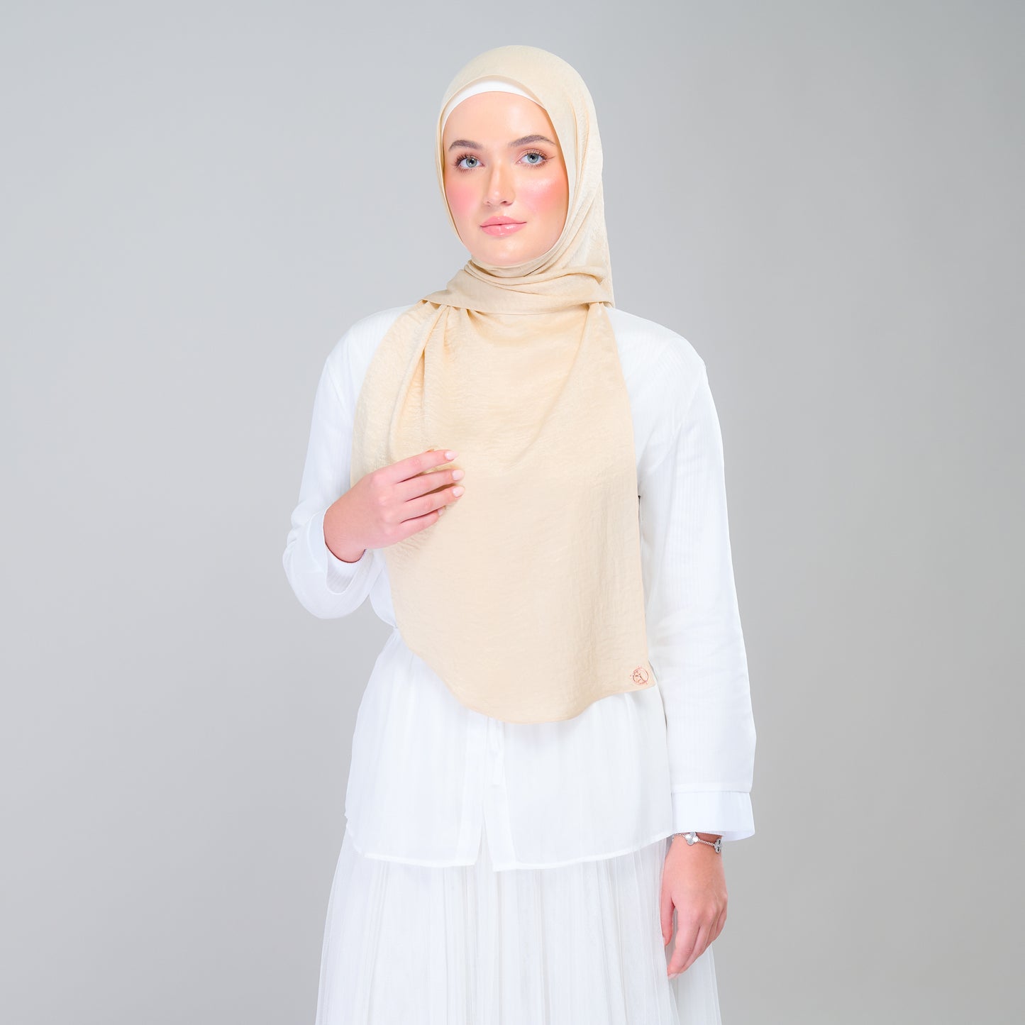 Instant Tag n' Go Butterfly | Textured Silk in Buttermilk