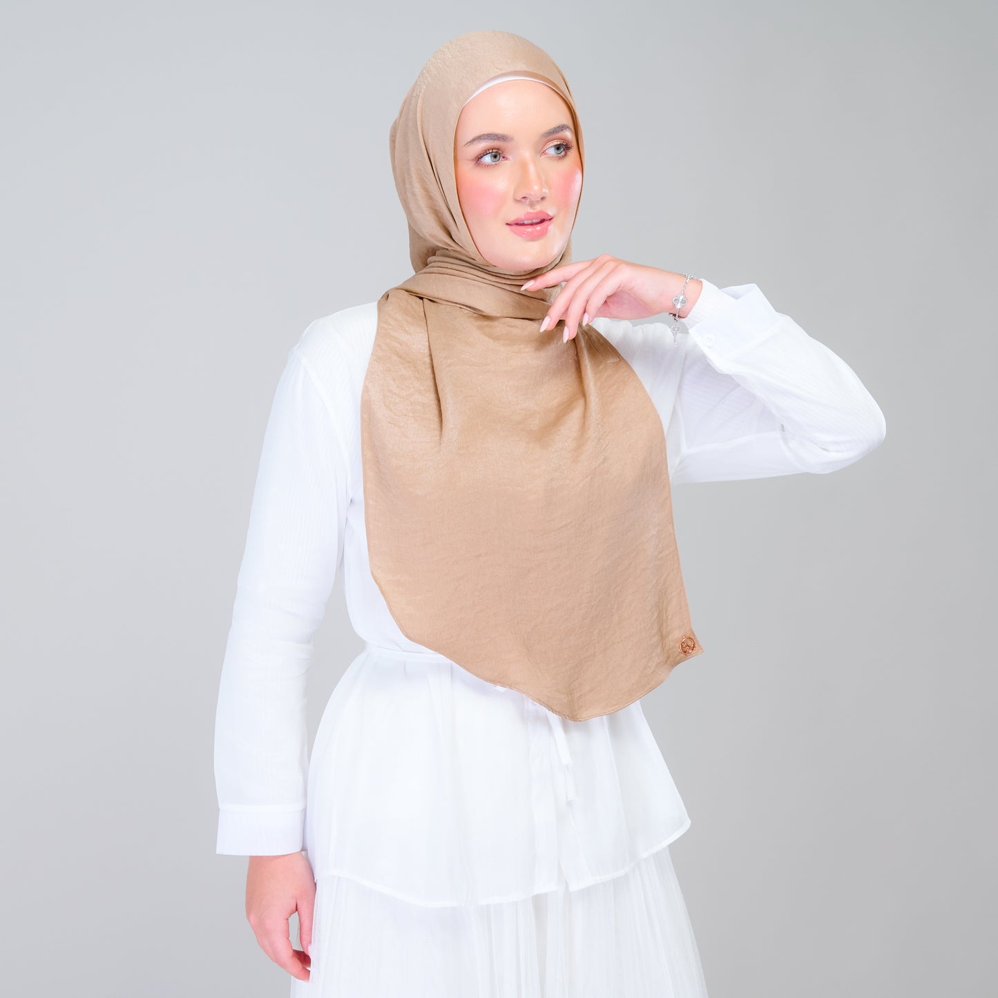 Instant Tag n' Go Butterfly | Textured Silk in Caramel Latte