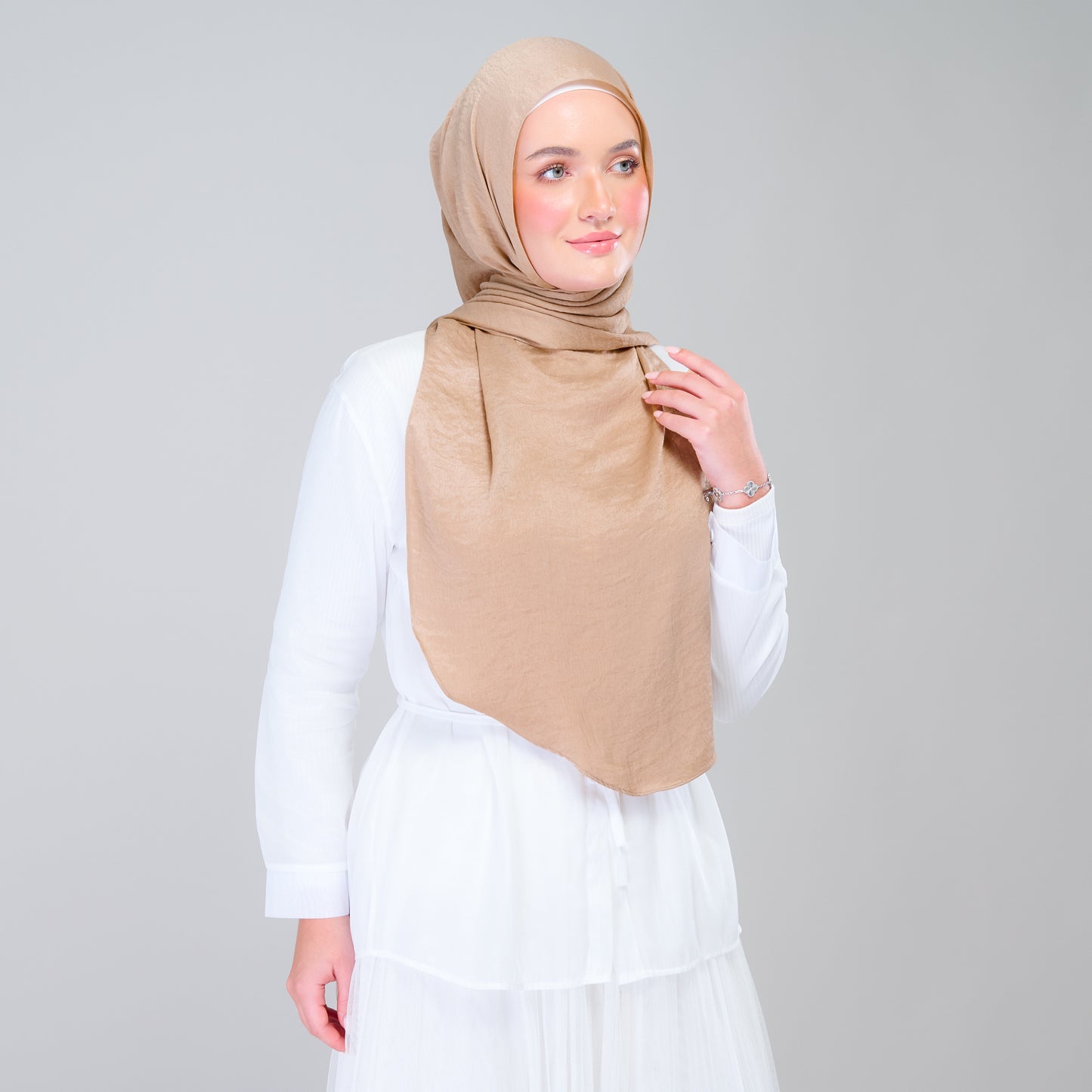 Instant Tag n' Go Butterfly | Textured Silk in Caramel Latte