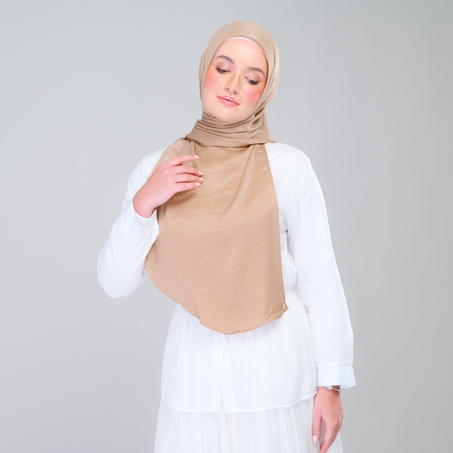 Instant Tag n' Go Butterfly | Textured Silk in Caramel Latte