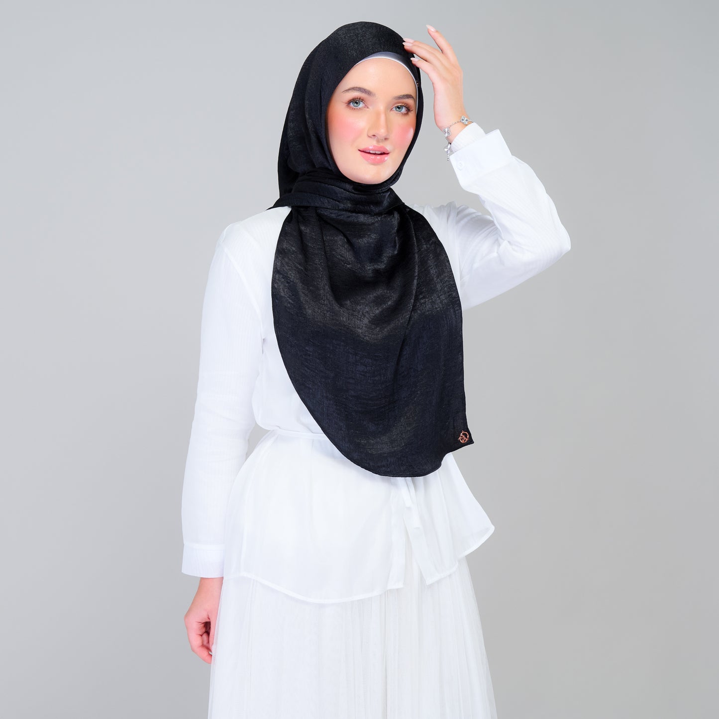 Instant Tag n' Go Butterfly | Textured Silk in Black