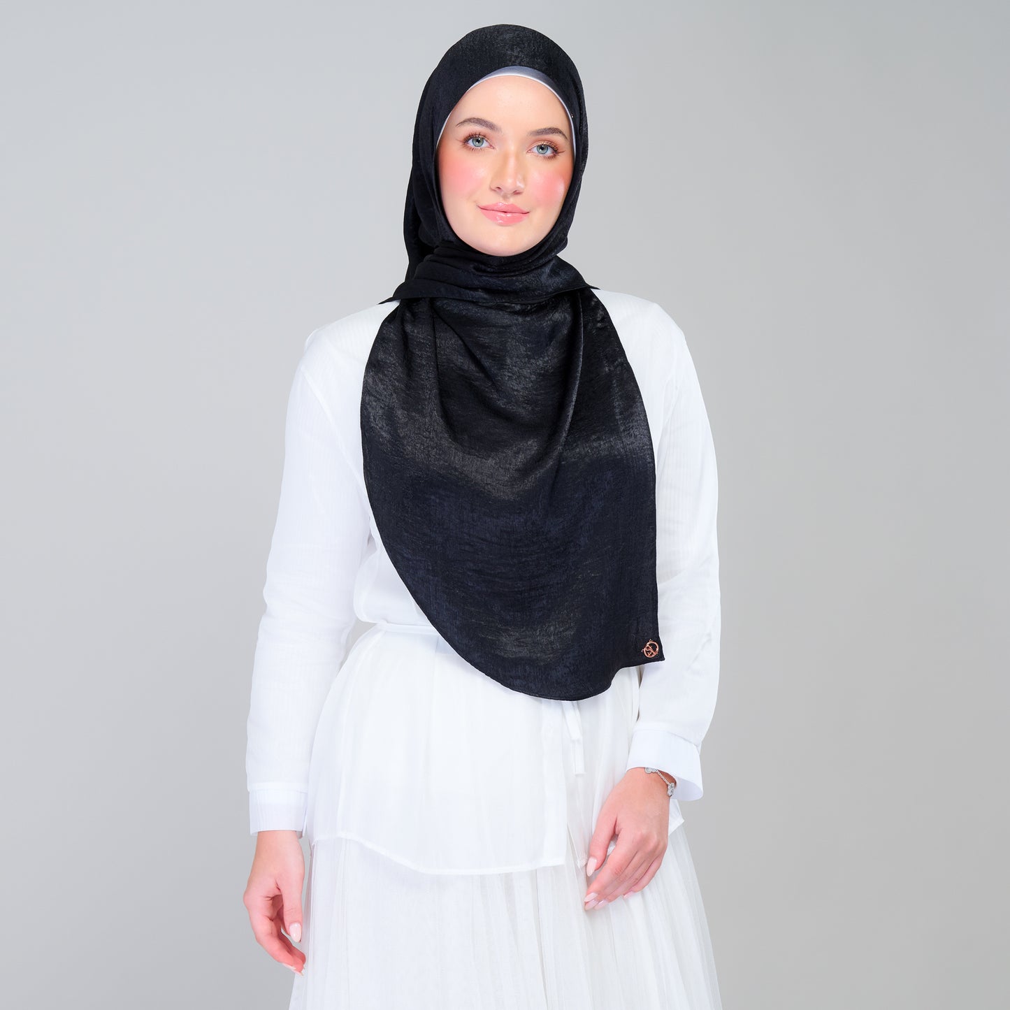 Instant Tag n' Go Butterfly | Textured Silk in Black