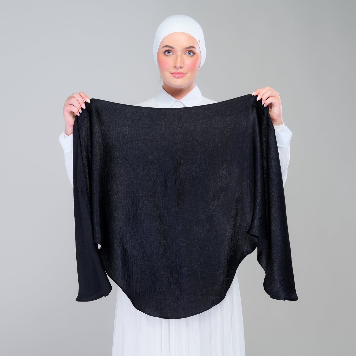 Instant Tag n' Go Butterfly | Textured Silk in Black