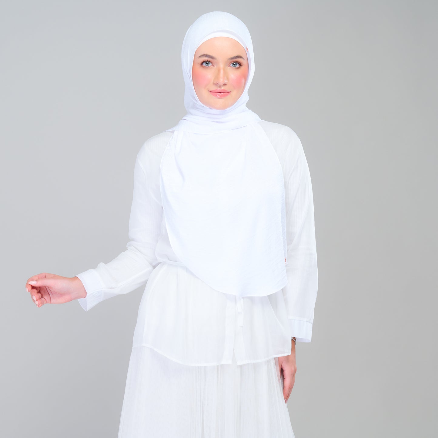 Instant Tag n' Go Butterfly | Textured Silk in Pure White