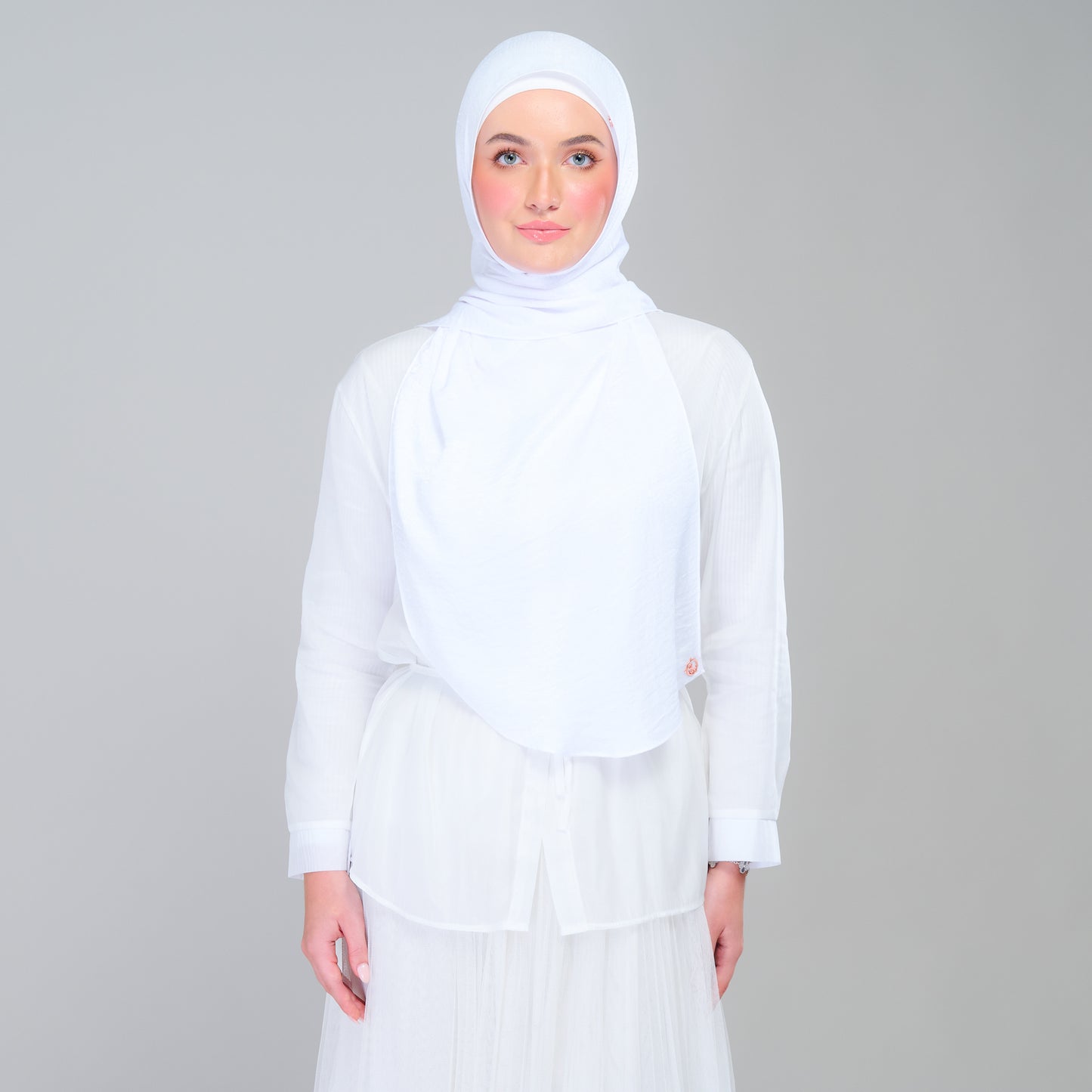 Instant Tag n' Go Butterfly | Textured Silk in Pure White