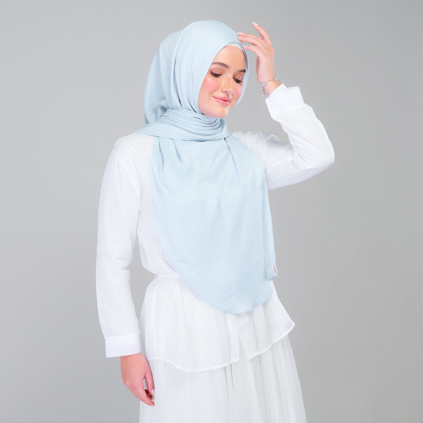 Instant Tag n' Go Butterfly | Textured Silk in Soft Blue