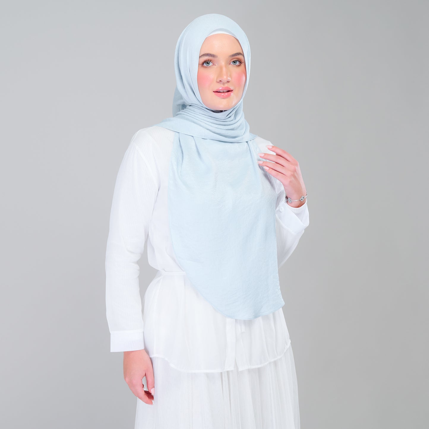 Instant Tag n' Go Butterfly | Textured Silk in Soft Blue