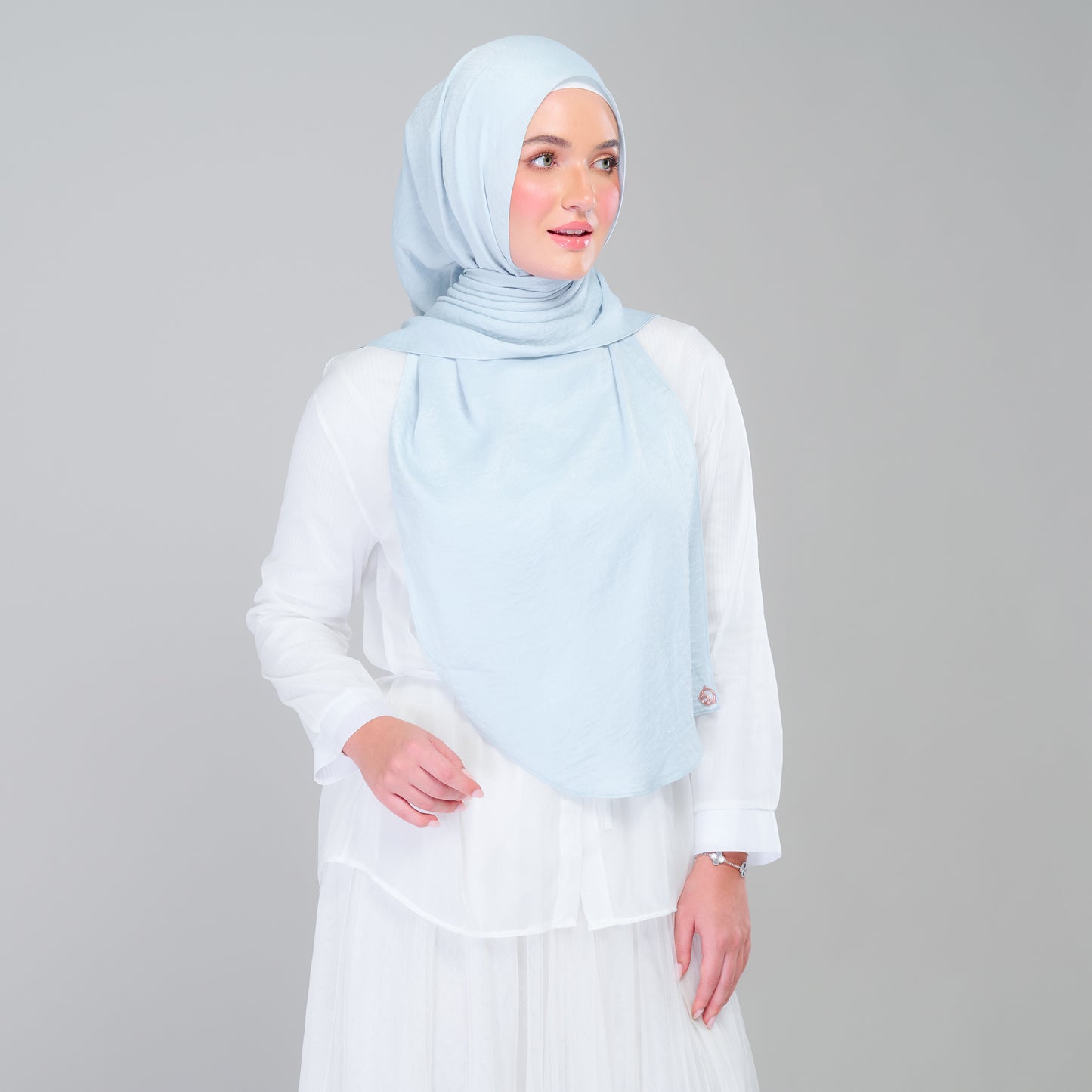 Instant Tag n' Go Butterfly | Textured Silk in Soft Blue