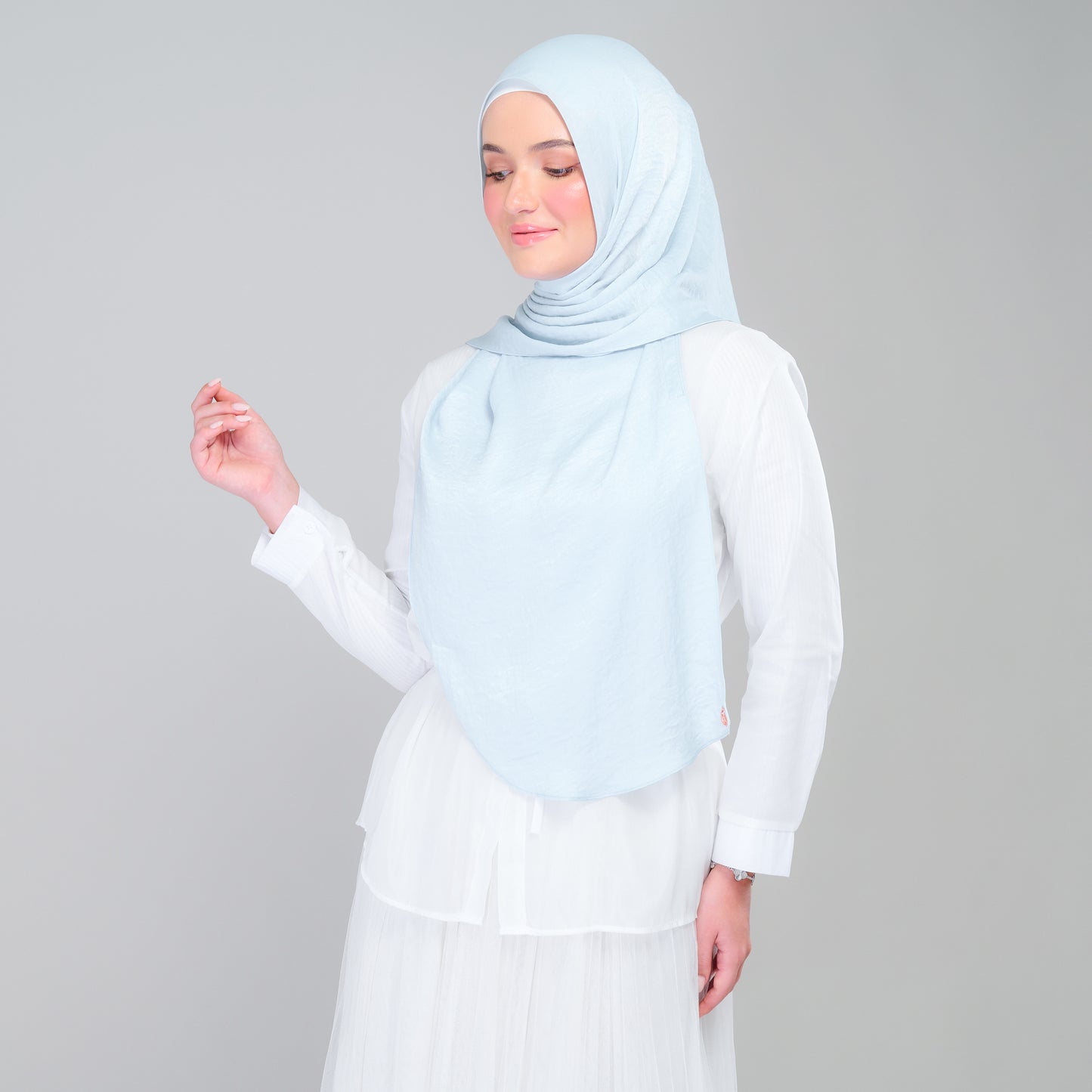 Instant Tag n' Go Butterfly | Textured Silk in Soft Blue