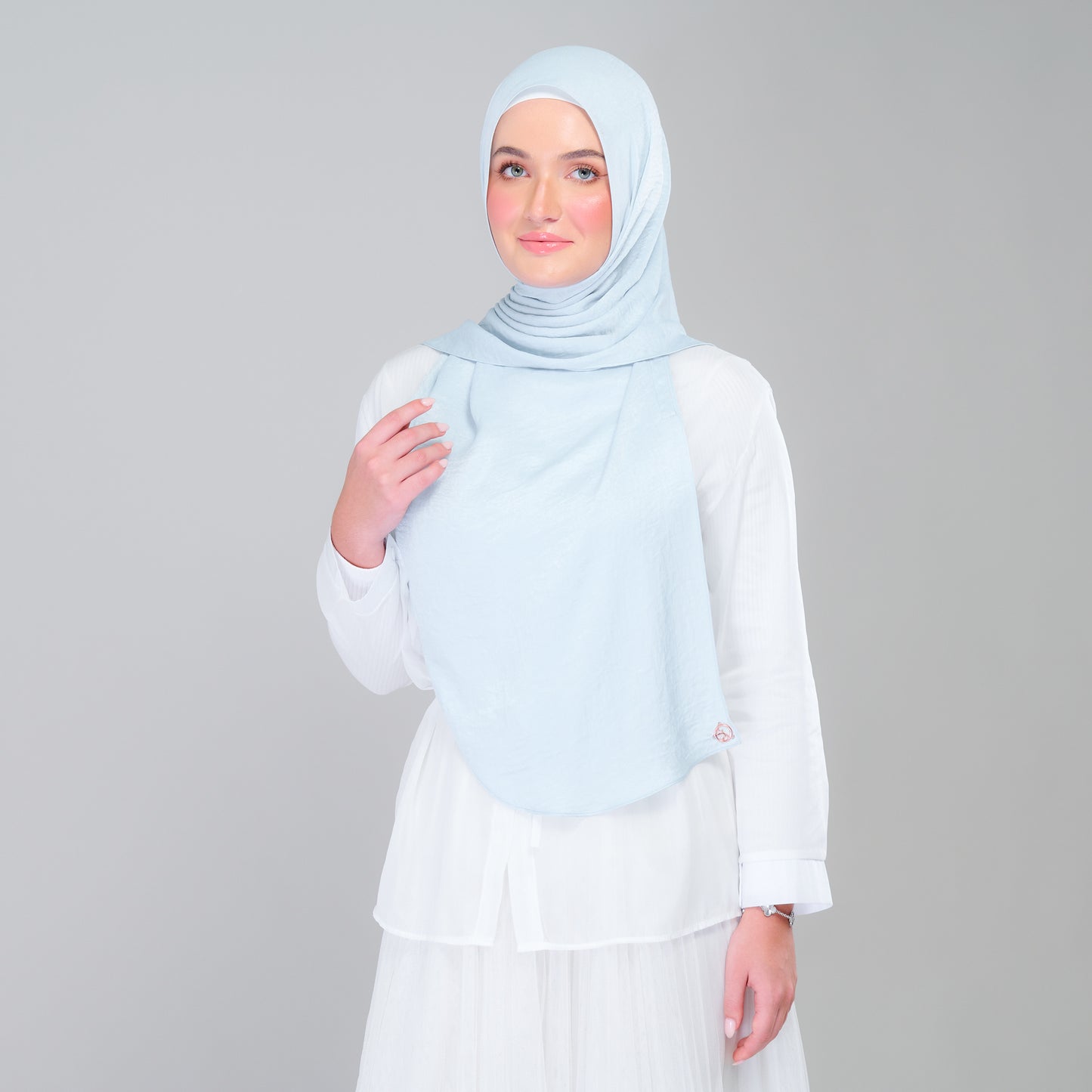 Instant Tag n' Go Butterfly | Textured Silk in Soft Blue