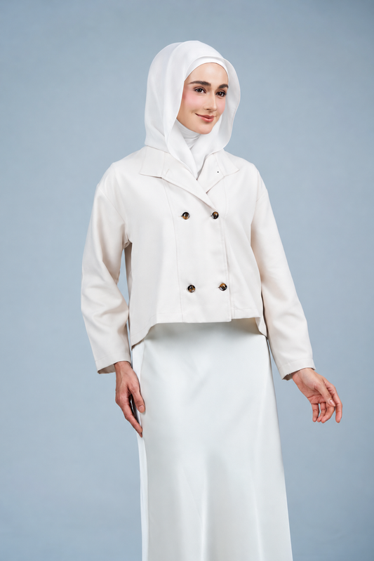 HoodXpress | Cotton Linen in Off White