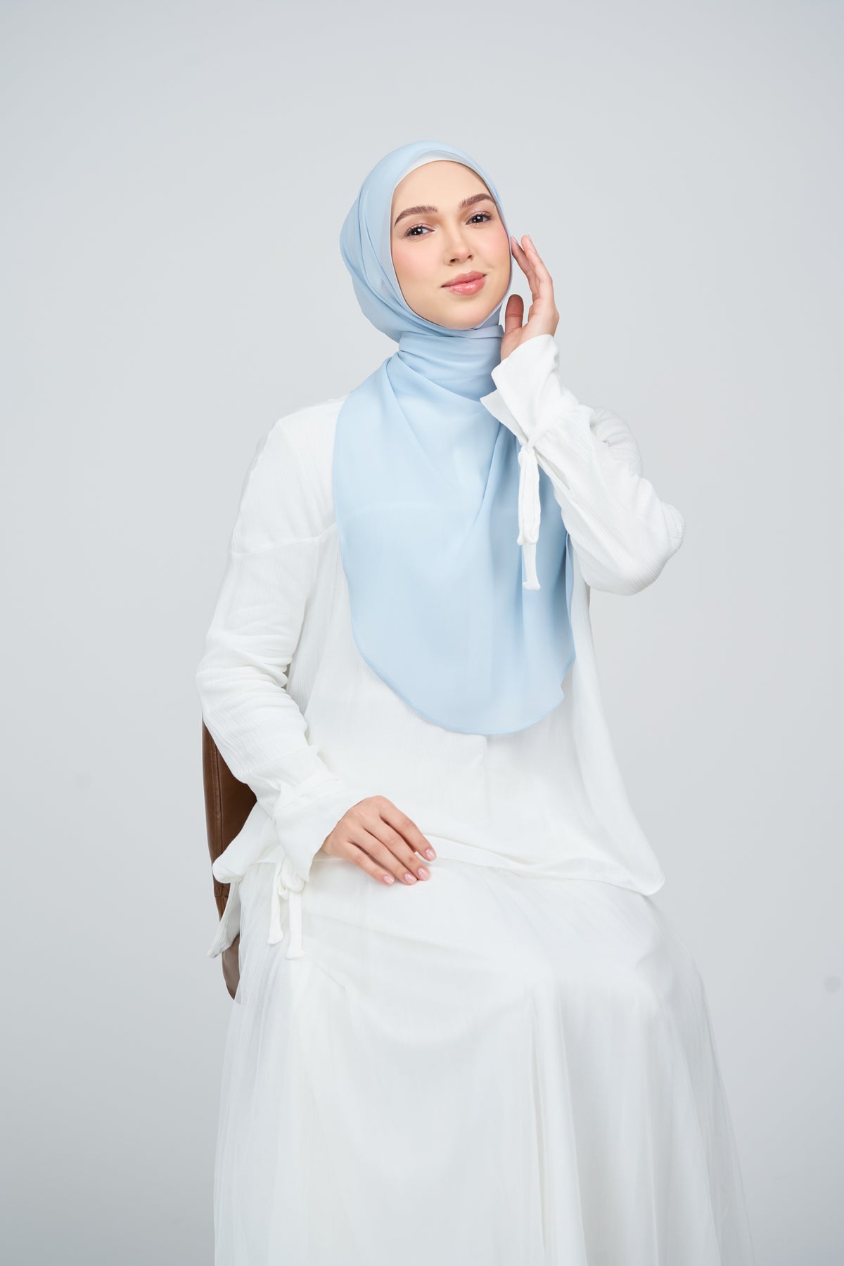 HoodX Curve in Ice Blue
