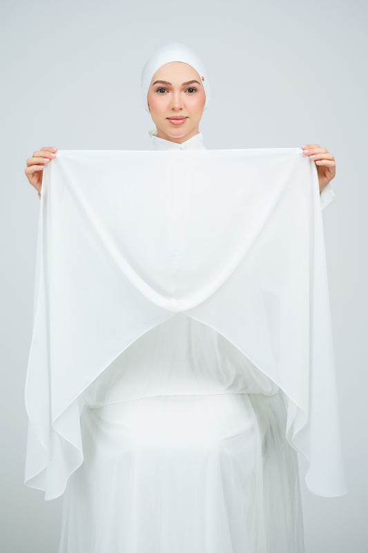 HoodX Curve in Bridal White