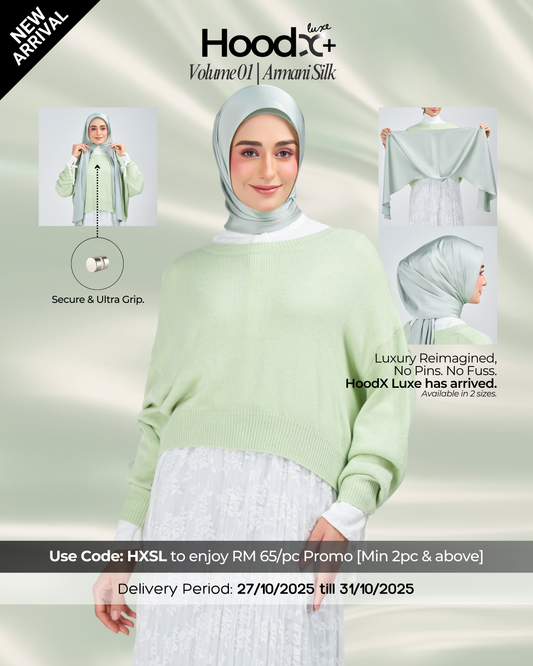 HoodX⁺Plus Luxe in Jade