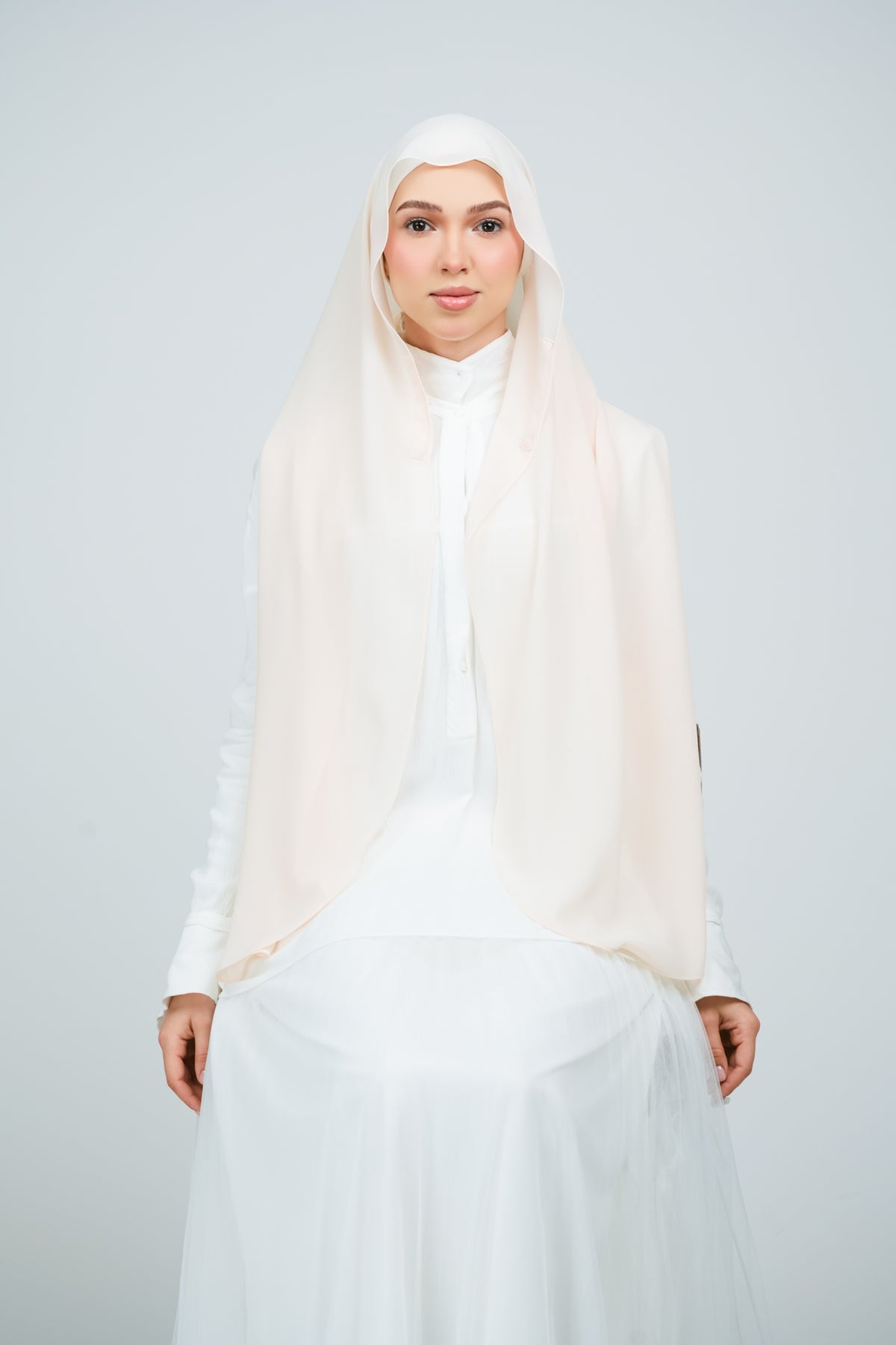 HoodX Curve in Light Peach
