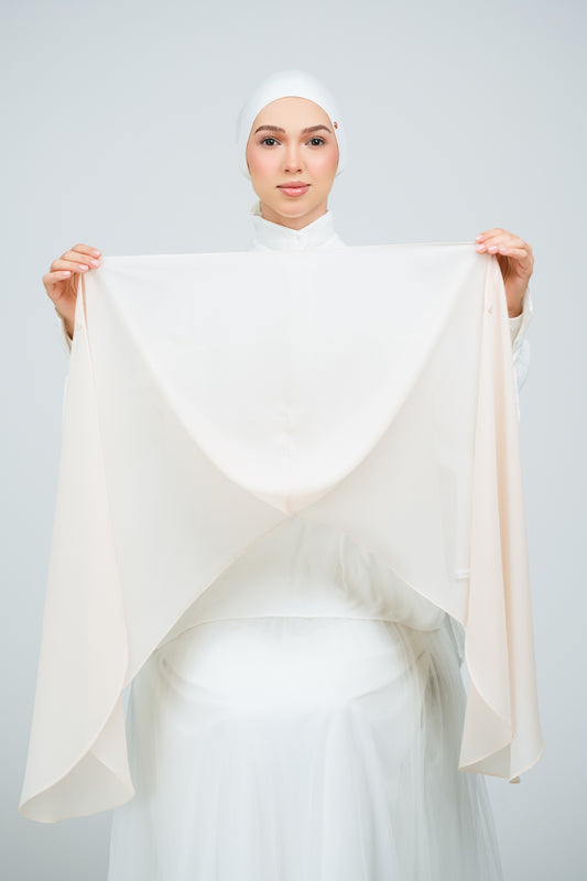 HoodX Curve in Light Peach