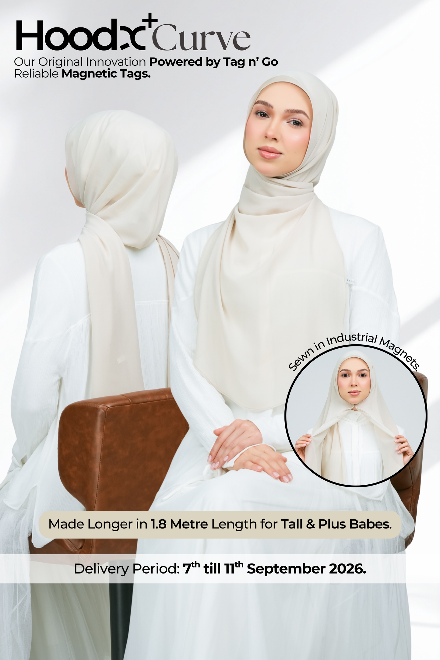 HoodX Curve in Linen