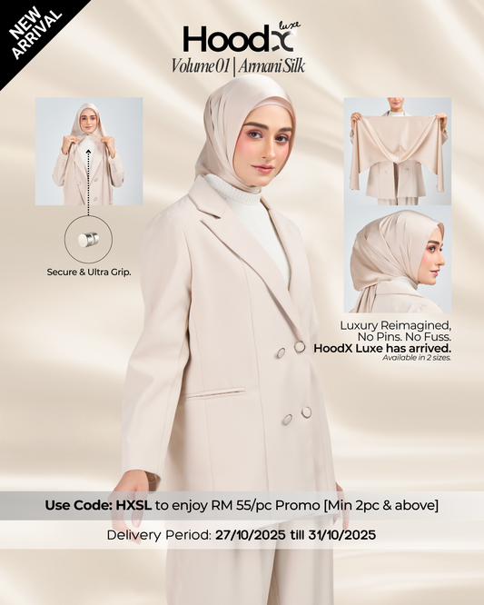 HoodX Luxe in Linen Dusk