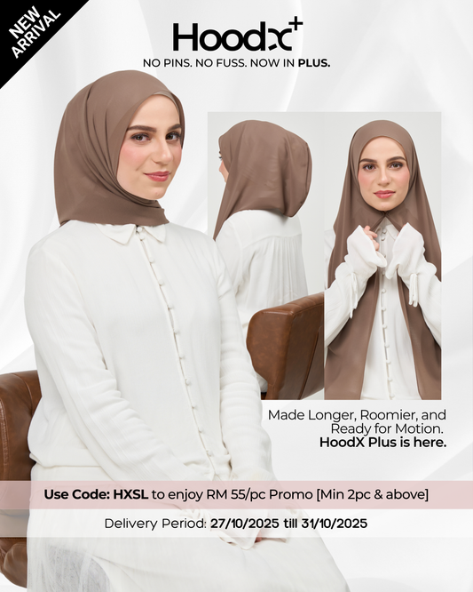 HoodX⁺Plus in Mocha