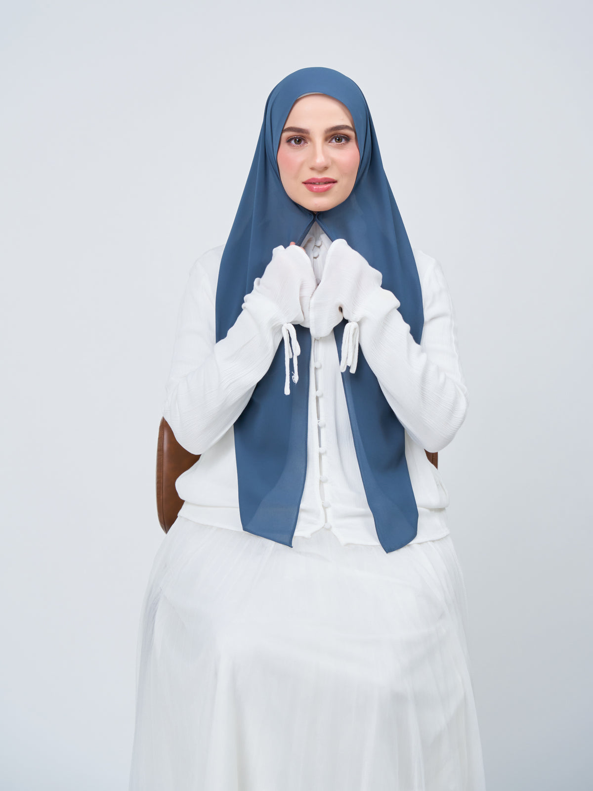 HoodX in Denim Blue