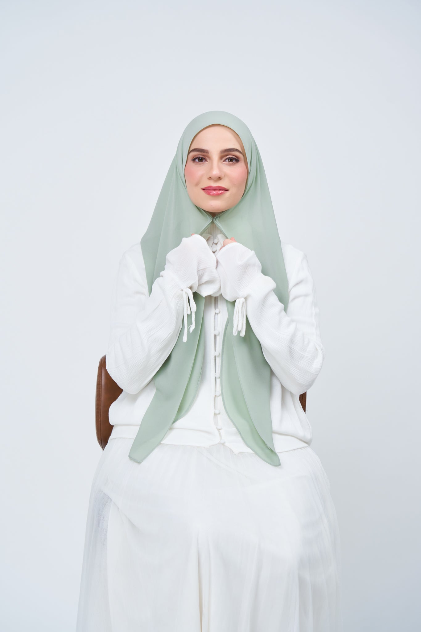 HoodX⁺Plus in Dusty Green