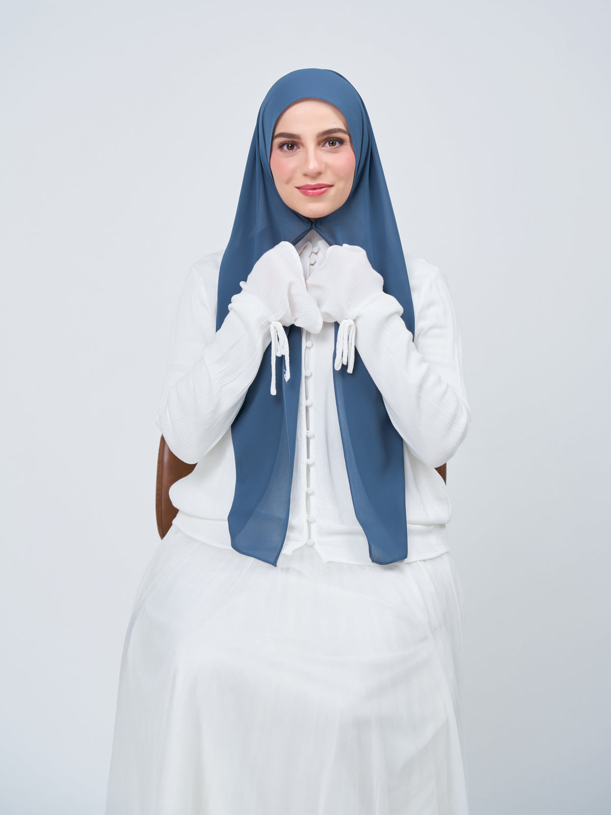 HoodX⁺Plus in Denim Blue