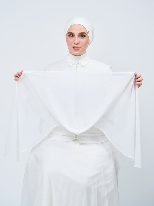 HoodX⁺Plus in Bridal White