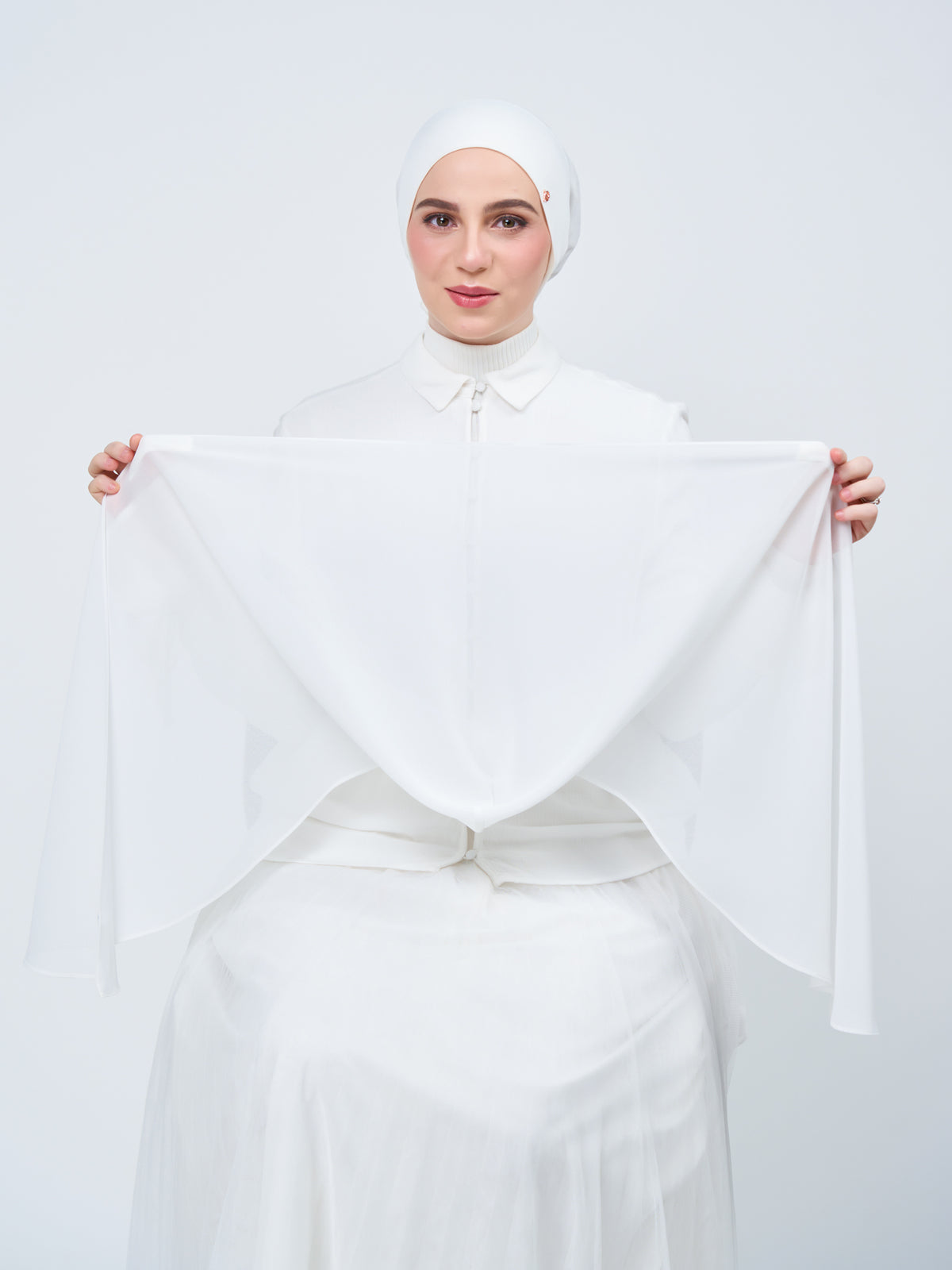 HoodX⁺Plus in Bridal White