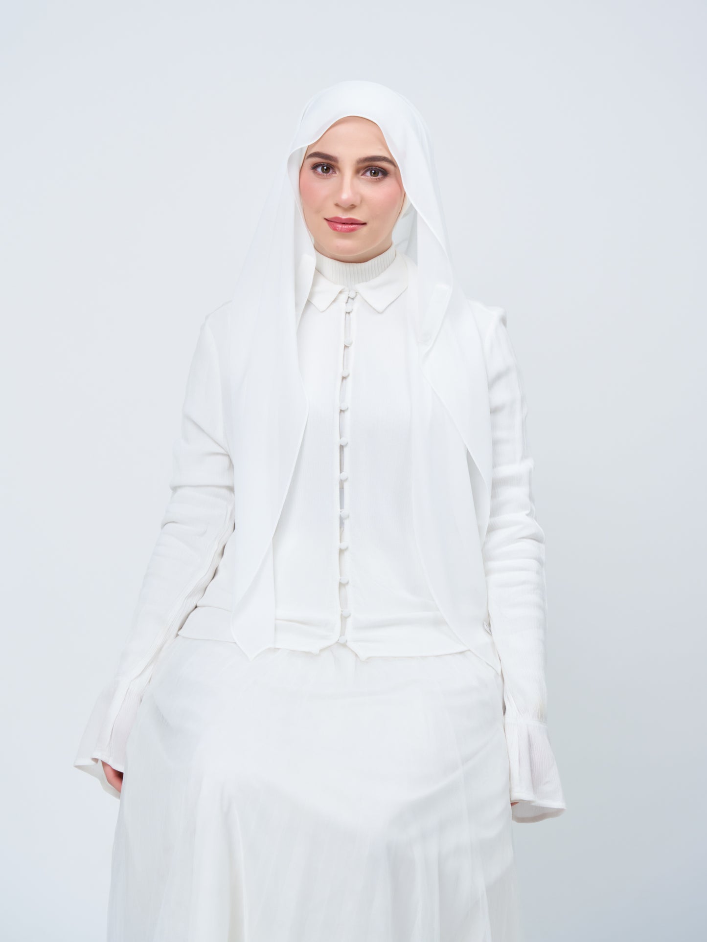 HoodX⁺Plus in Bridal White